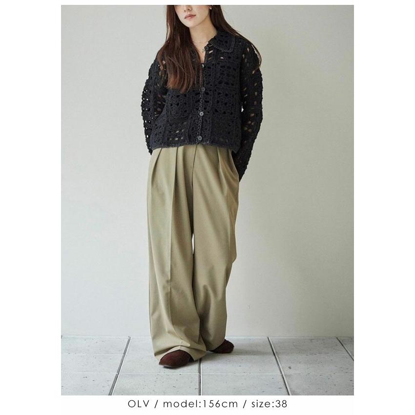 Doubletuck Smooth Trousers トゥデイフル Doubletuck Smooth Trousers/TODAYFUL12420704 - Select Shop Loozel