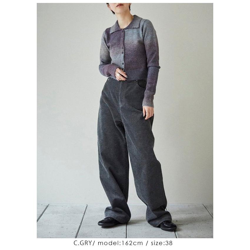 TODAYFUL 2024prefall トゥデイフル ボトムス Straight Corduroy TODAYFUL 2024prefall トゥデイフル ボトムス Straight Corduroy