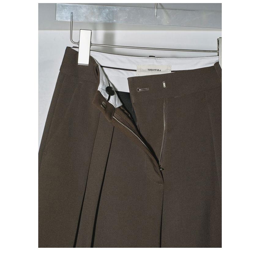 TODAYFUL トゥデイフル 2025Prefall ボトムス Bonding Wide TODAYFUL トゥデイフル 2025Prefall ボトムス Bonding Wide