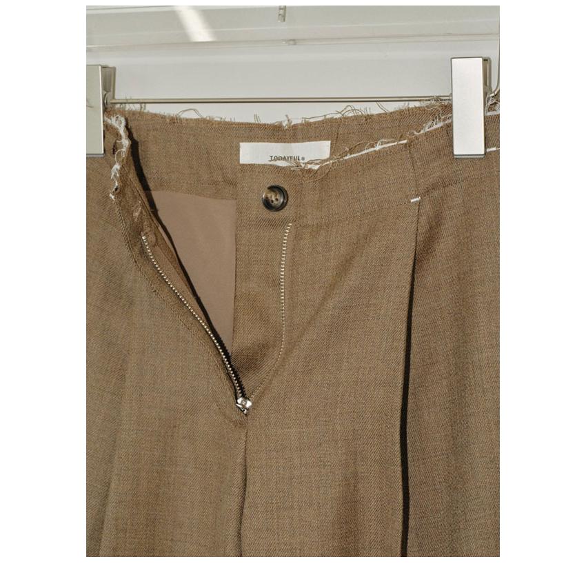 TODAYFUL SALE40%OFF トゥデイフル ボトムス Lowwaist Wool Trousers