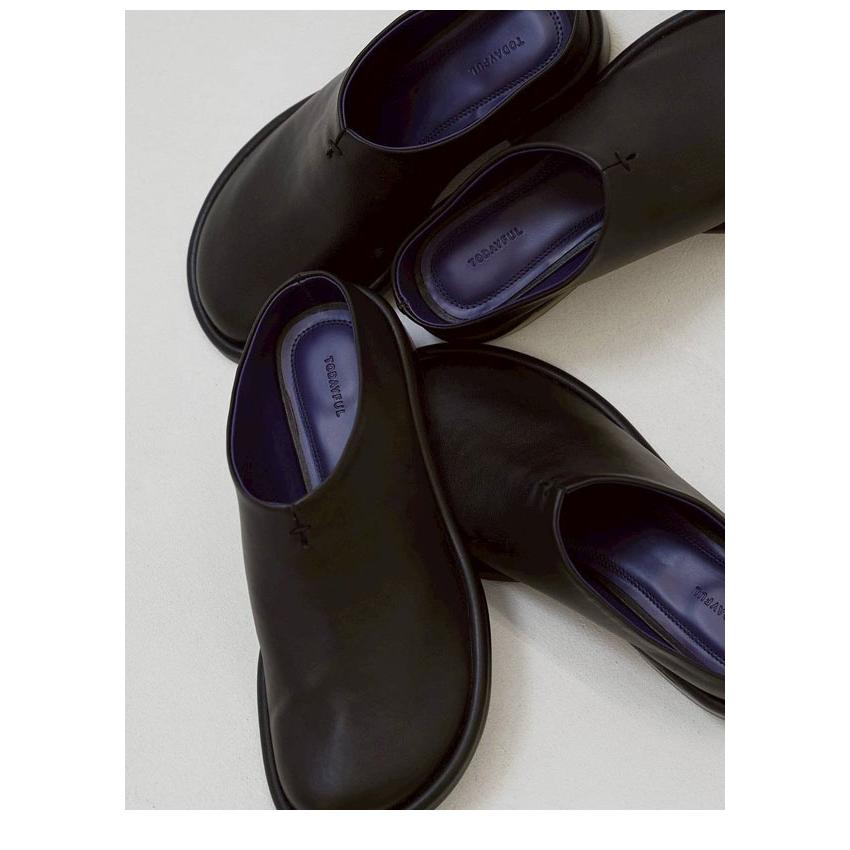 TODAYFUL 2026Prefall トゥデイフル 靴 Slide Leather Shoes スライド