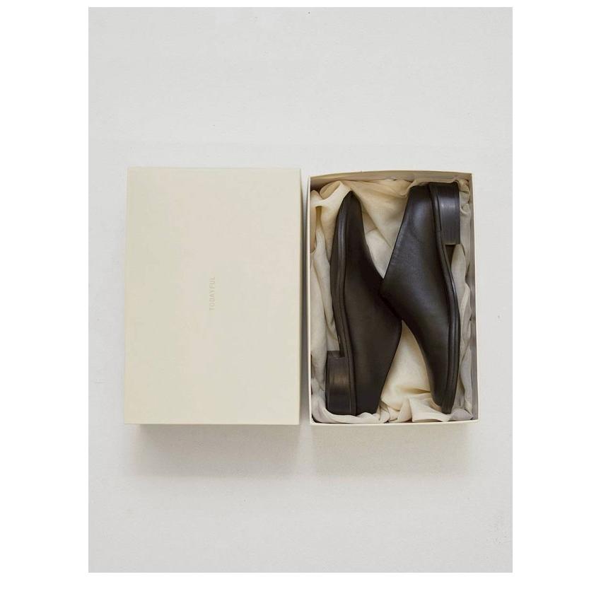 TODAYFUL 2026Prefall トゥデイフル 靴 Slide Leather Shoes スライド 