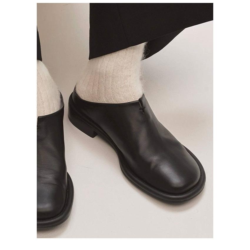 TODAYFUL 2026Prefall トゥデイフル 靴 Slide Leather Shoes スライド