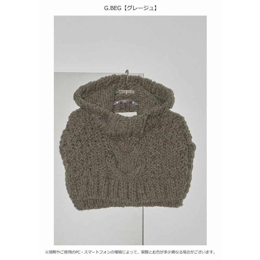 TODAYFUL トゥデイフル 2024winter 小物 Hand Knit Balaclava TODAYFUL トゥデイフル 2024winter 小物 Hand Knit Balaclava