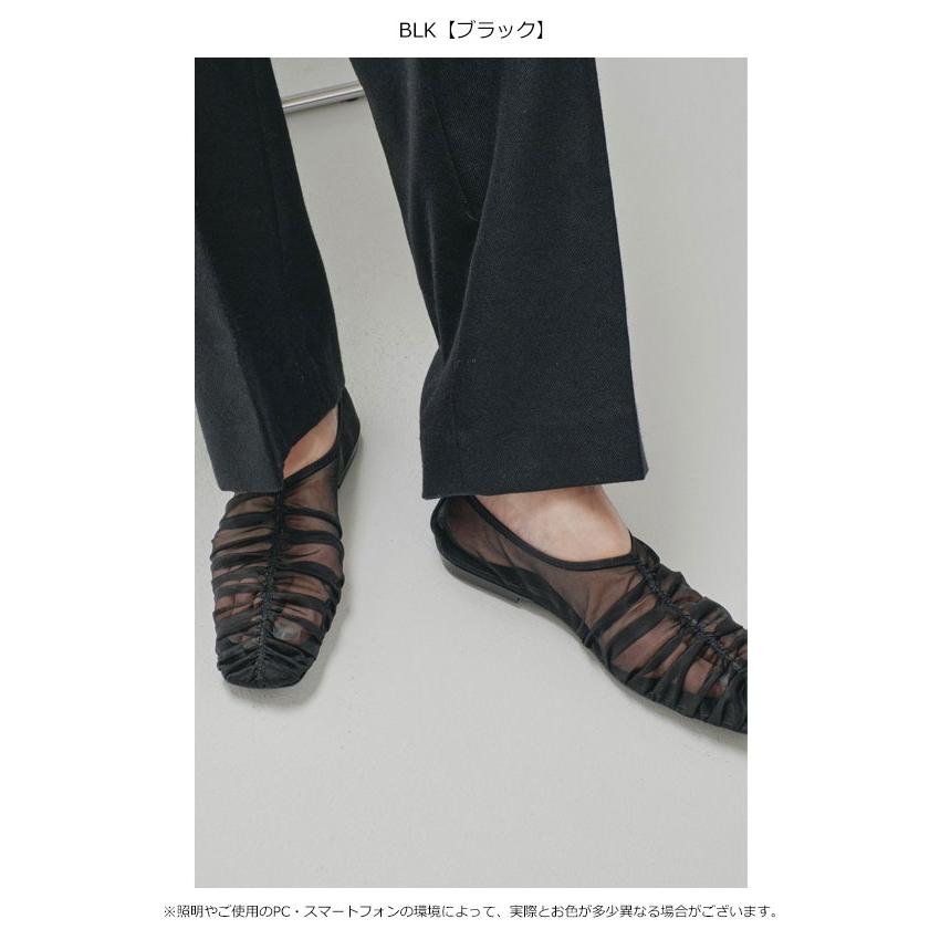 TODAYFUL 2024springsummer トゥデイフル Sheer Gather Flatshoes シアーギャザーフラットシューズ シューズ サンダル 12421030 TODAYFUL 2024springsummer トゥデイフル Sheer Gather Flatshoes シアーギャザーフラットシューズ シューズ サンダル 12421030