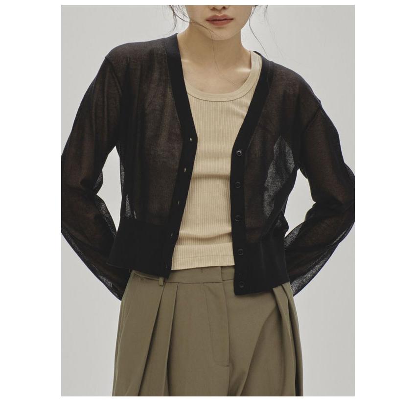 TODAYFUL トゥデイフル 2025springsummer トップス 2set Sheer Knit 2