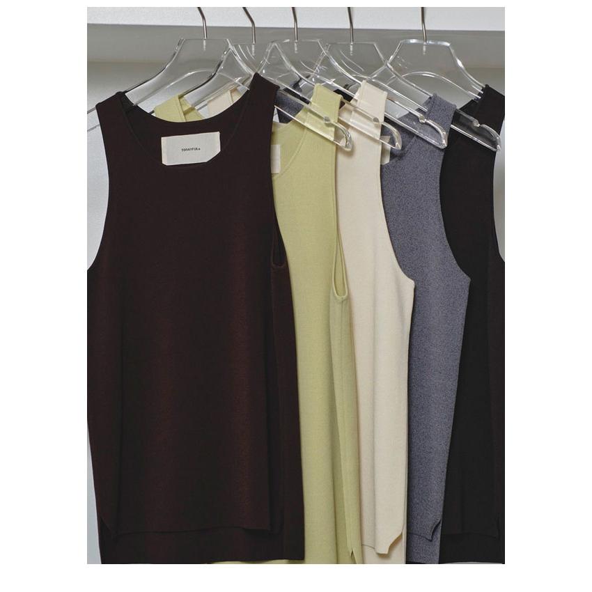 トップス TODAYFUL Mix Knit Tanktop TODAYFUL トゥデイフル 2025springsummer トップス Highgauge Knit