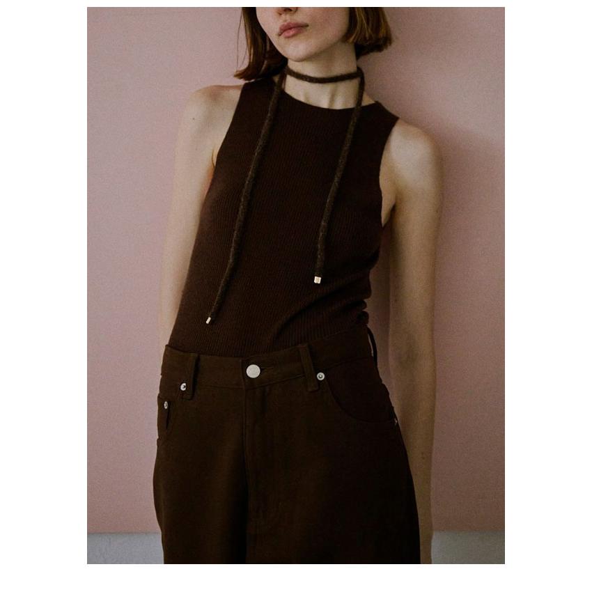 TODAYFUL トゥデイフル 2025prefall トップス Merinowool 100% Tanktop