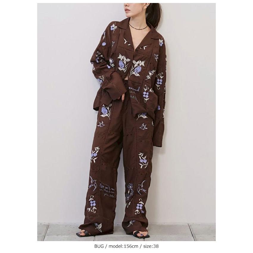TODAYFUL トゥデイフル 2026springsummer ボトムス Embroidery