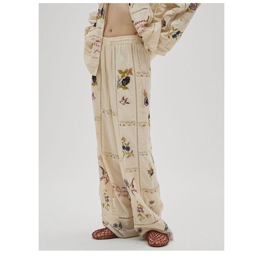 TODAYFUL トゥデイフル 2026springsummer ボトムス Embroidery