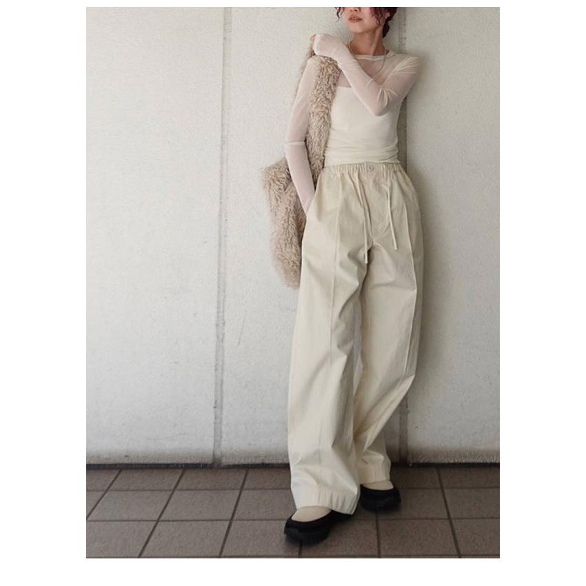 TODAYFUL トゥデイフル 2025prefall ボトムス Cotton Easy Pants