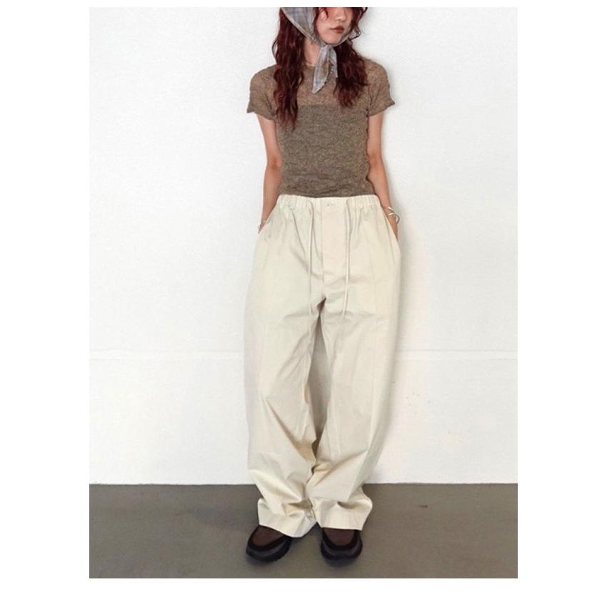 TODAYFUL トゥデイフル 2025prefall ボトムス Cotton Easy Pants