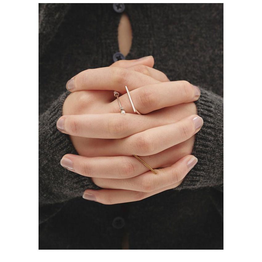 トゥデイフル TODAYFUL 2025prefall アクセサリー Skinny Pearl Ring スキニーパールリング 小物 指輪 12510908の画像