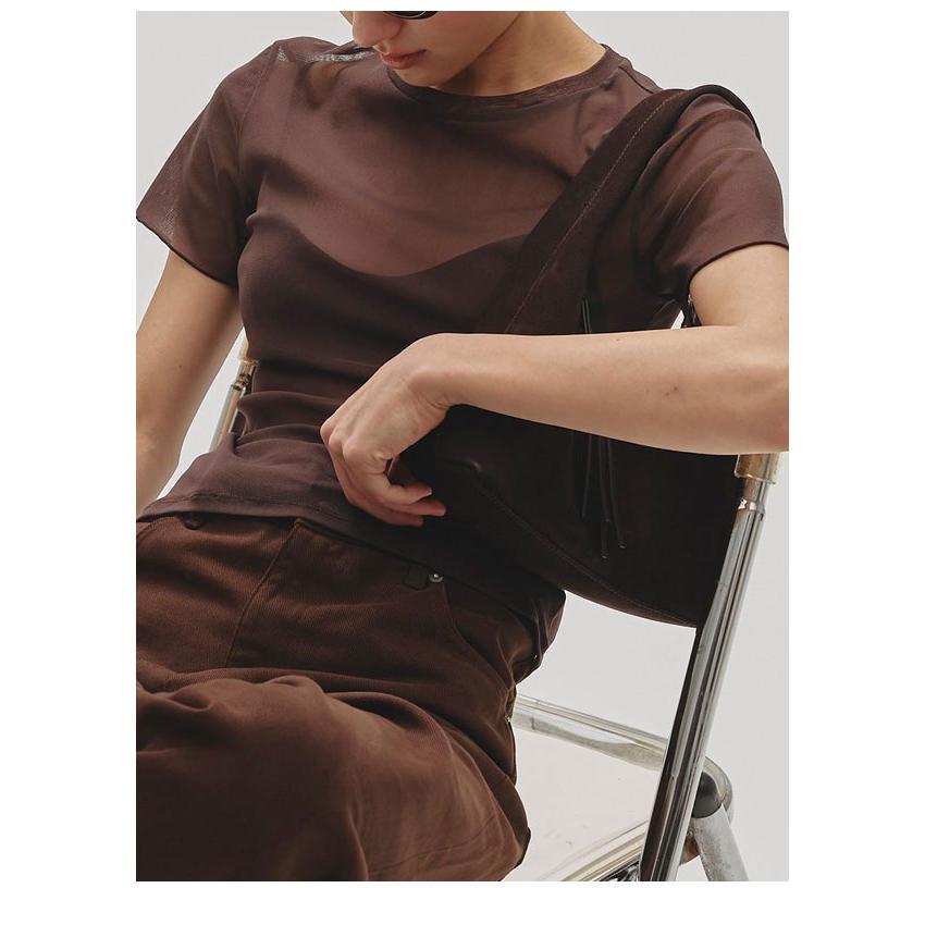 TODAYFUL トゥデイフル 2025prefall トップス Cupin Satin Bratop