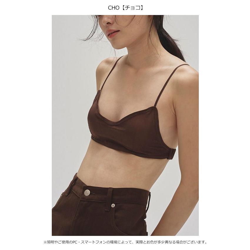 TODAYFUL トゥデイフル 2025prefall トップス Cupin Satin Bratop