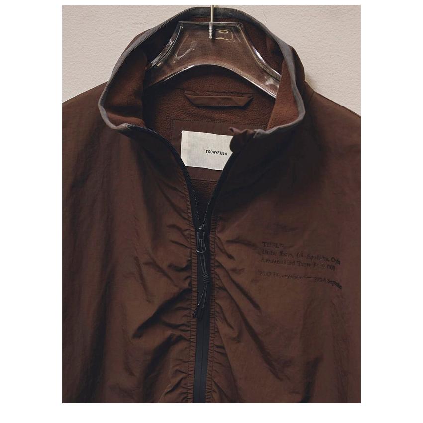 TODAYFUL Useful Zip Blouzon ブラウン　36 todayful useful zip blouzon 36 ブラウン Useful Zip Blouzon