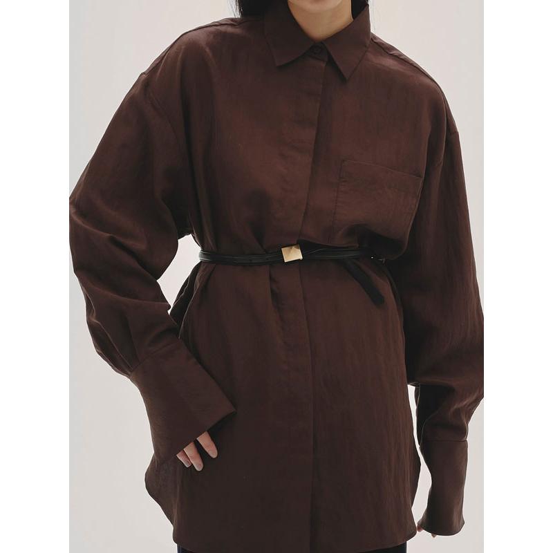 TODAYFUL トゥデイフル 2025prefall トップス Sliky Pocket Shirts