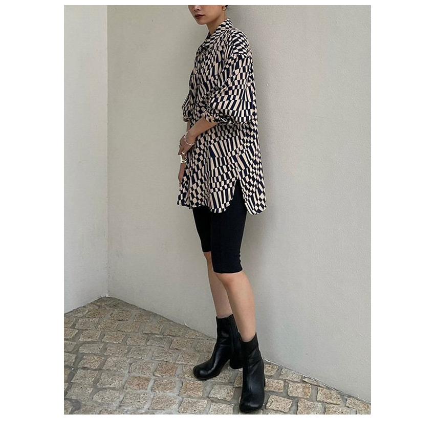 「新品未使用」トゥデイフルGeometric Over Shirts チョコ F TODAYFUL TODAYFULSALE 20%OFF トゥデイフル 2025prefall トップス