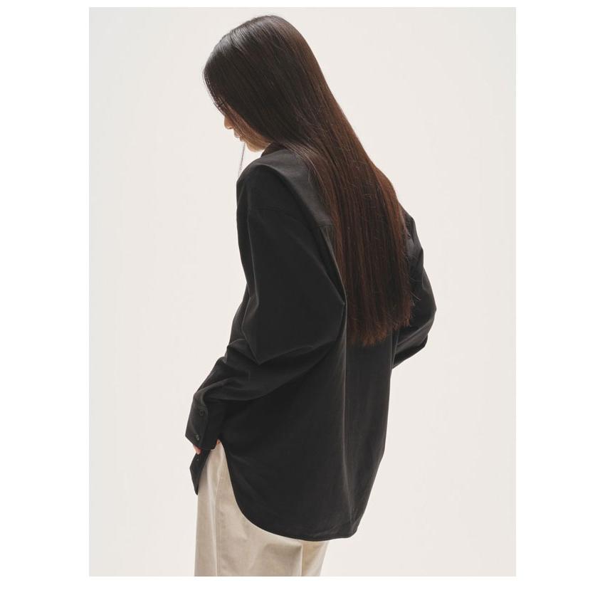 トゥデイフル TODAYFUL 2025winter トップス Softtwill Over Shirts ソフトツイルオーバーシャツ ミドル丈 長袖 12520410 25秋冬の画像