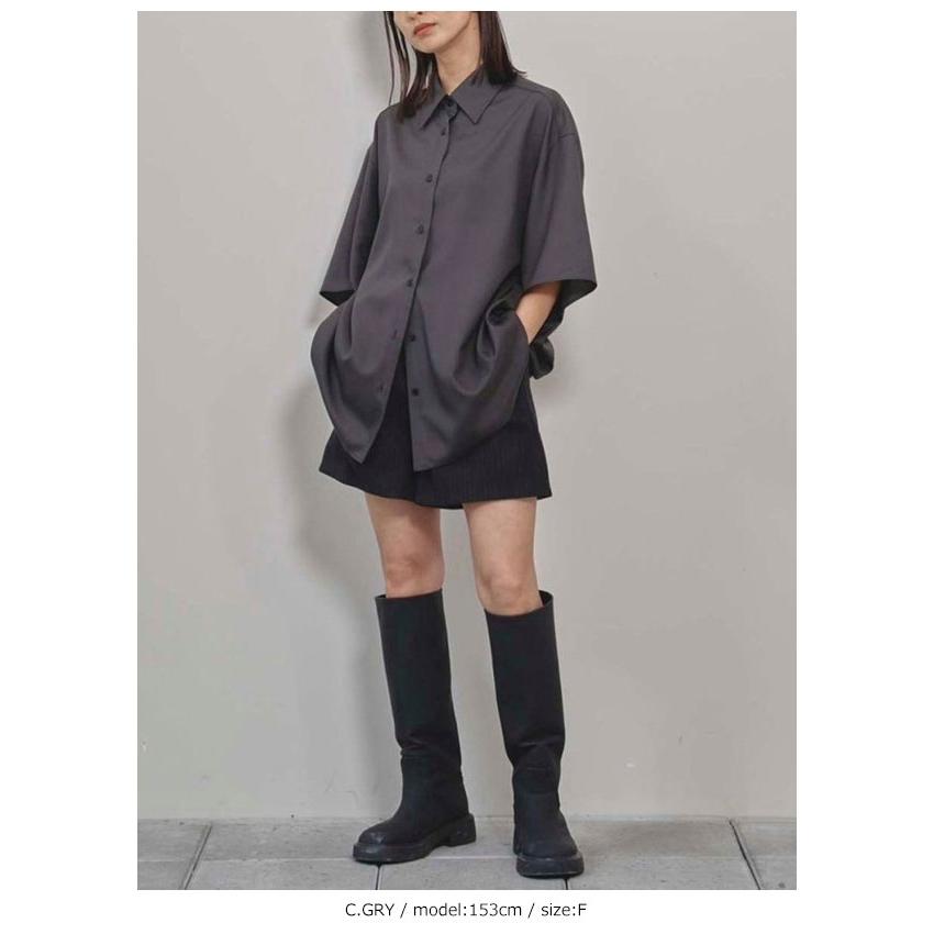 TODAYFUL トゥデイフル 2025prefall トップス Silk100% Halfsleeve