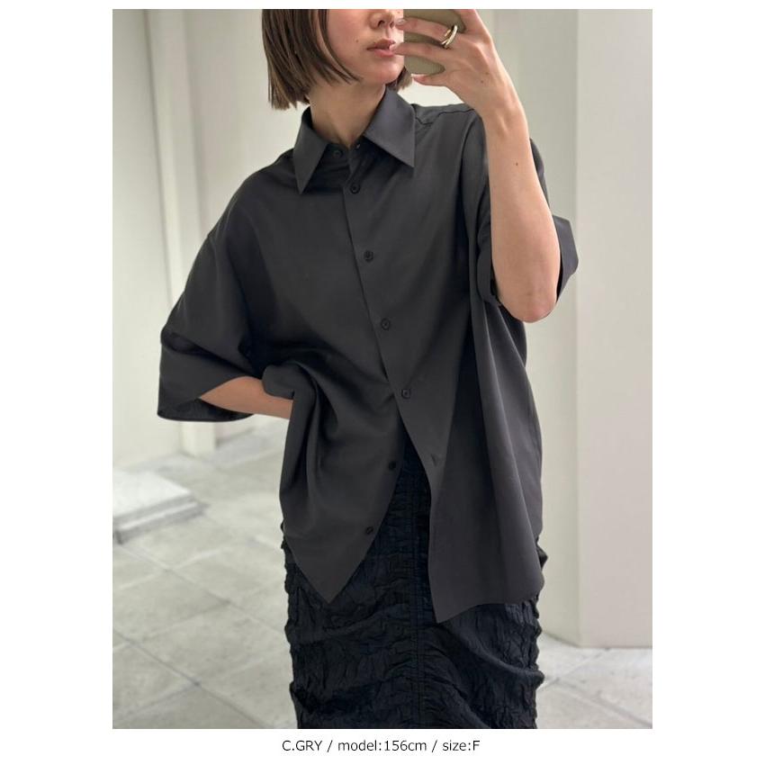 TODAYFUL トゥデイフル 2025prefall トップス Silk100% Halfsleeve
