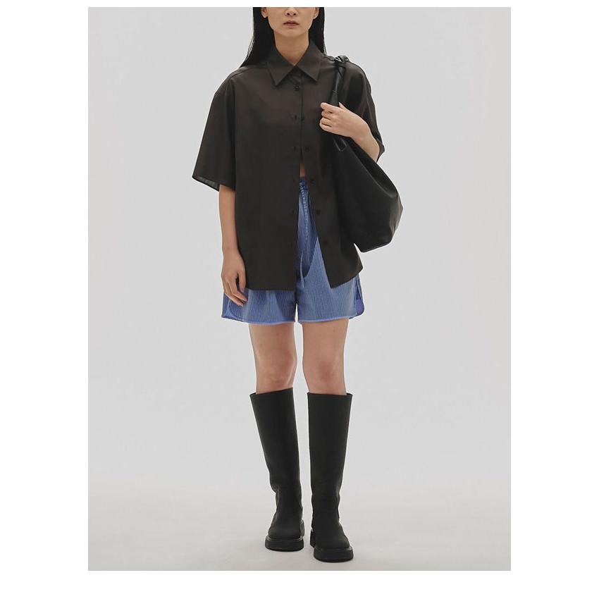TODAYFUL トゥデイフル 2025prefall トップス Silk100% Halfsleeve