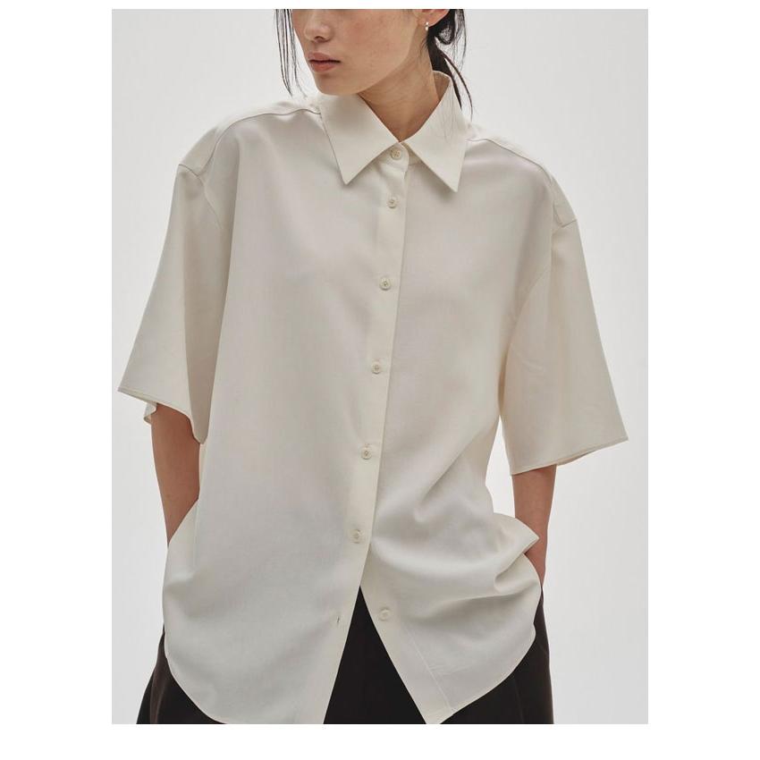 TODAYFUL トゥデイフル 2025prefall トップス Silk100% Halfsleeve