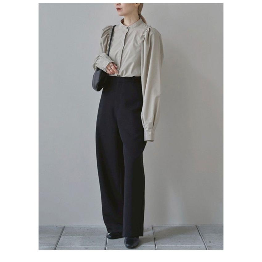 TODAYFUL トゥデイフル 2025winter トップス Puffshoulder Check