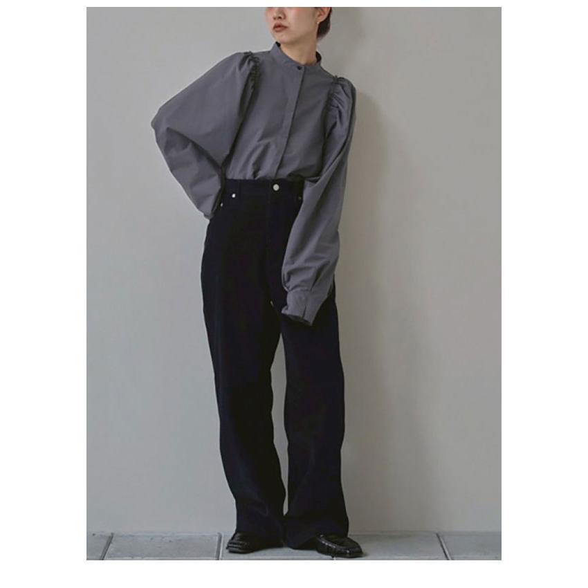 TODAYFUL トゥデイフル 2025winter トップス Puffshoulder Check