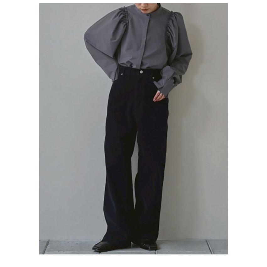 TODAYFUL トゥデイフル 2025winter トップス Puffshoulder Check