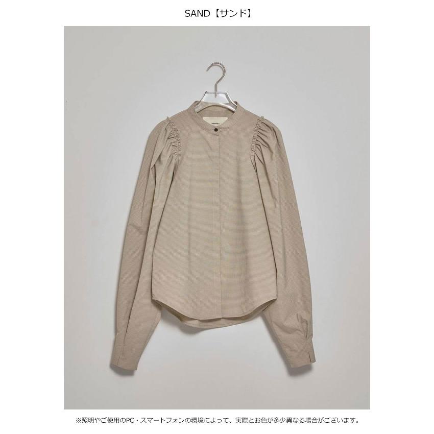 TODAYFUL トゥデイフル 2025winter トップス Puffshoulder Check