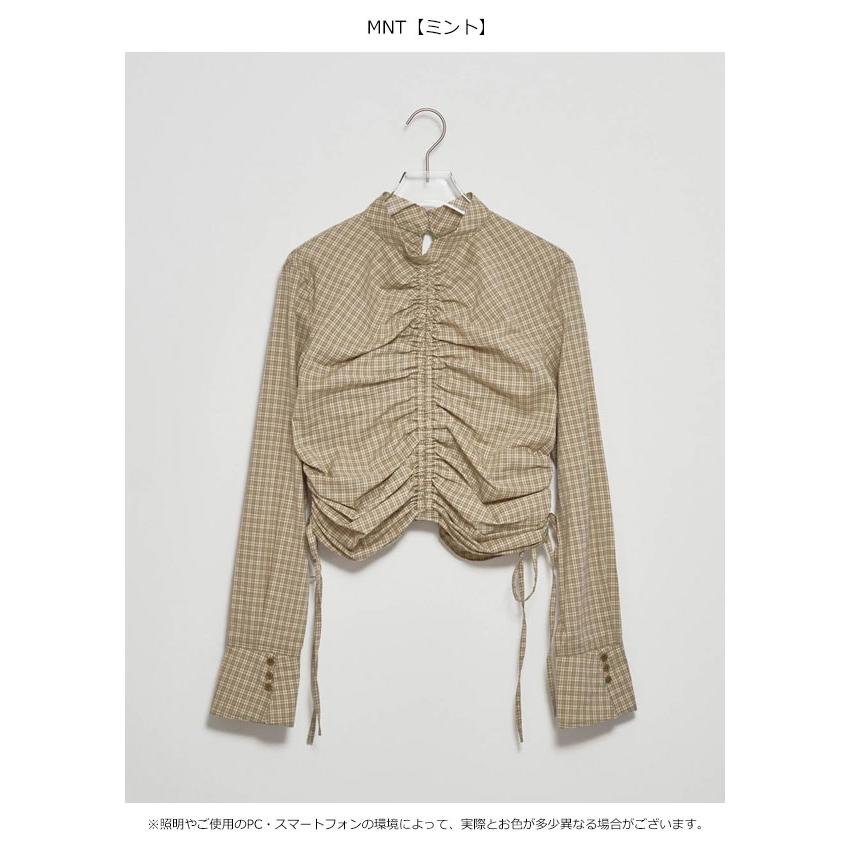 TODAYFUL トゥデイフル 2025winter トップス Checkgather Compact