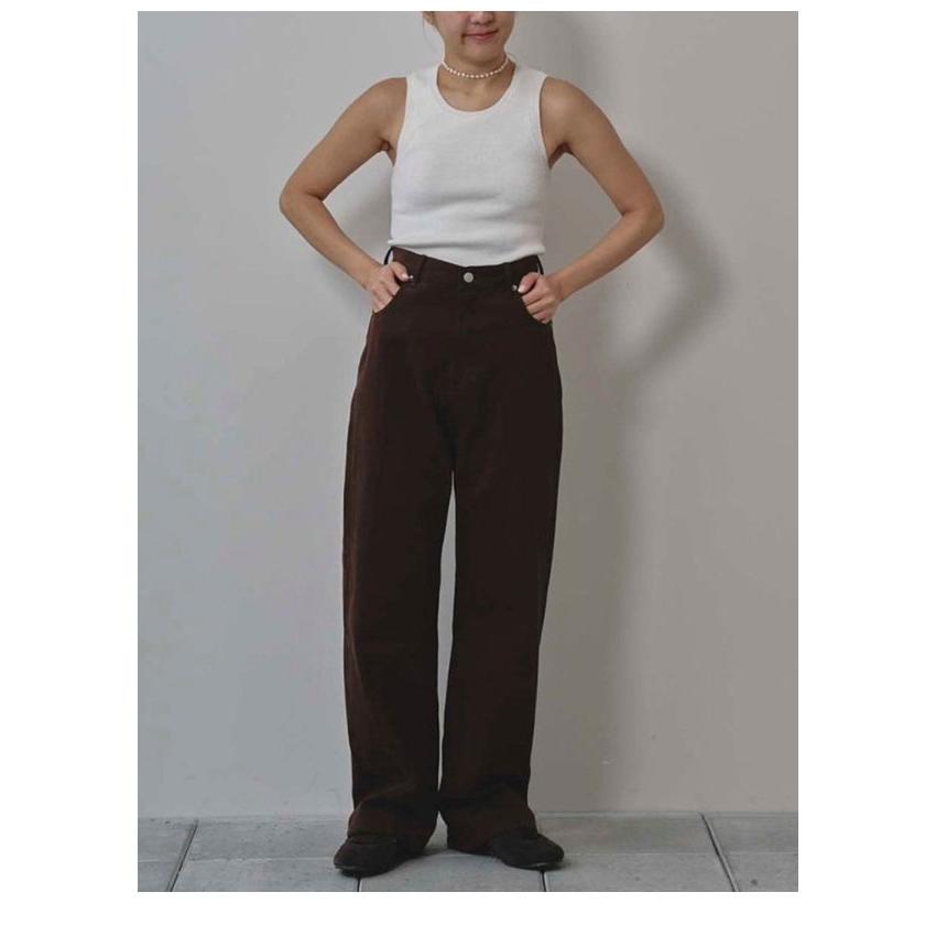 TODAYFUL トゥデイフル 2025prefall トップス Roundhem Knit Tanktop