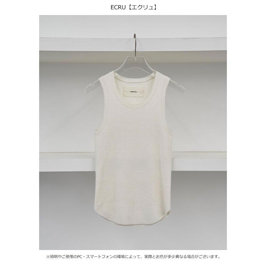 TODAYFUL トゥデイフル 2025prefall トップス Roundhem Knit Tanktop