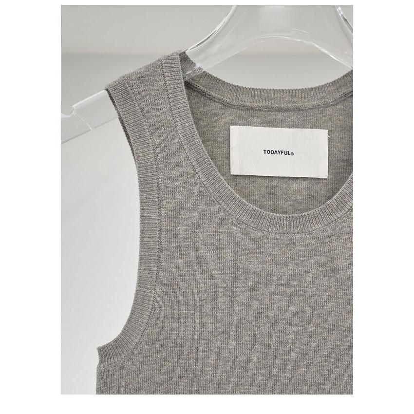 【新品】TODAYFUL Studiodoe コラボ タンクトップ　セージ TODAYFUL × Studio Doe コラボ】カップインタンクトップ (STUDIO DOE