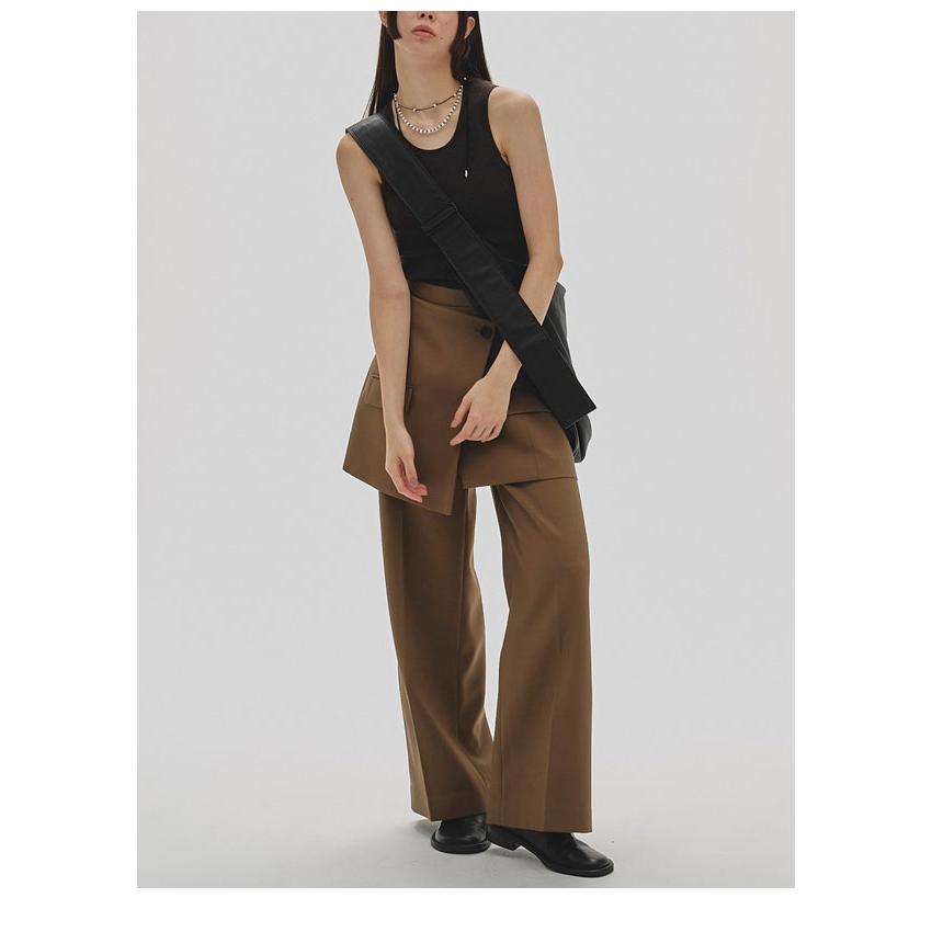 TODAYFUL トゥデイフル 2025prefall トップス Roundhem Knit Tanktop