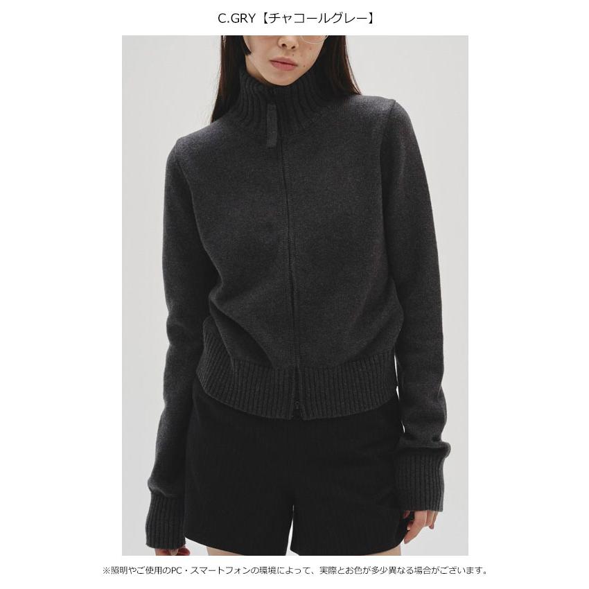 todayful Compact Zip Knit チャコールグレー todayful Compact Zip Knit チャコールグレー 新品 TODAYFUL(トゥデイ