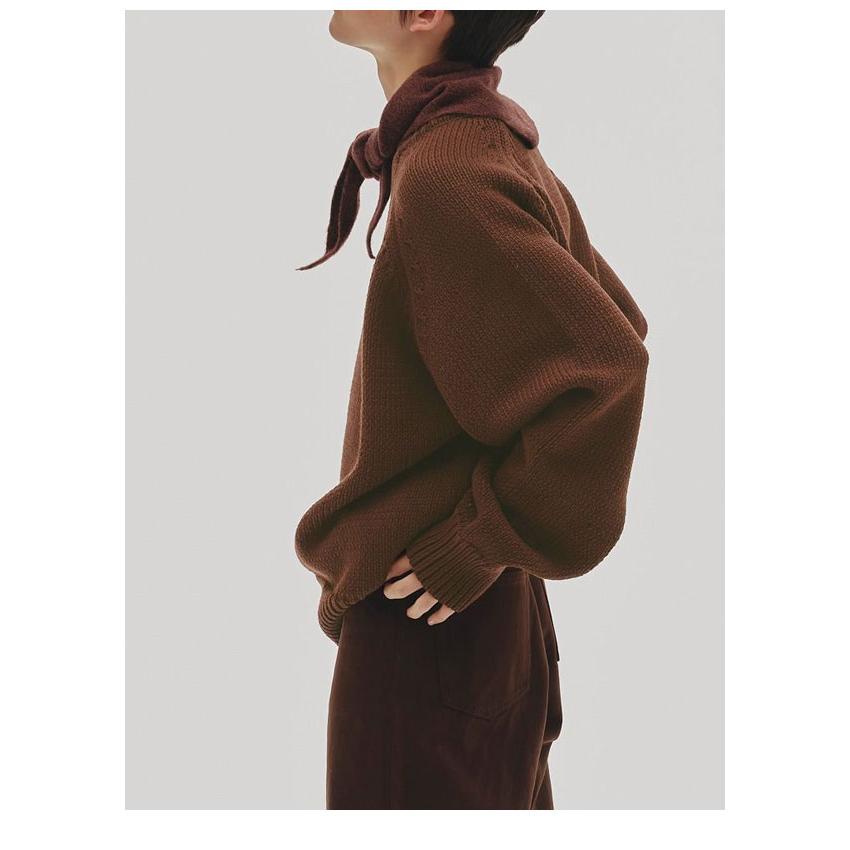 todayful Raglan Knit Pullover ブラウン TODAYFUL(トゥデイフル) / Life's online store（ライフズ