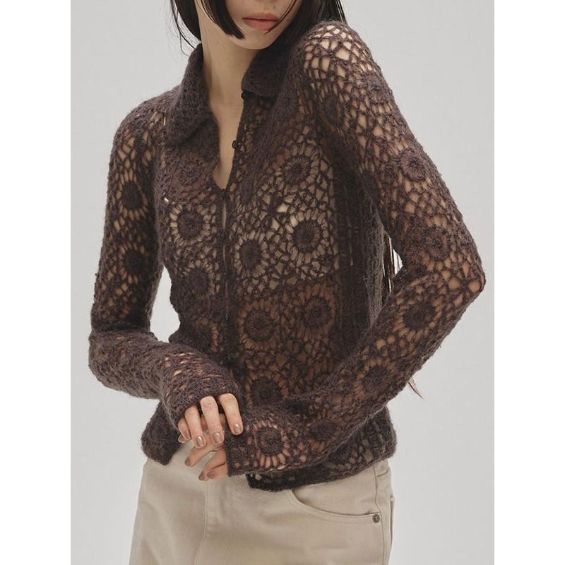 TODAYFUL トゥデイフル 2025prefall トップス Mohair Crochet