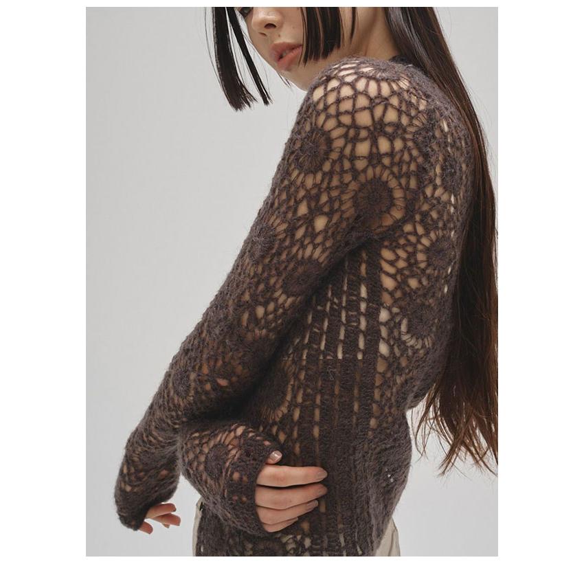 TODAYFUL トゥデイフル 2025prefall トップス Mohair Crochet