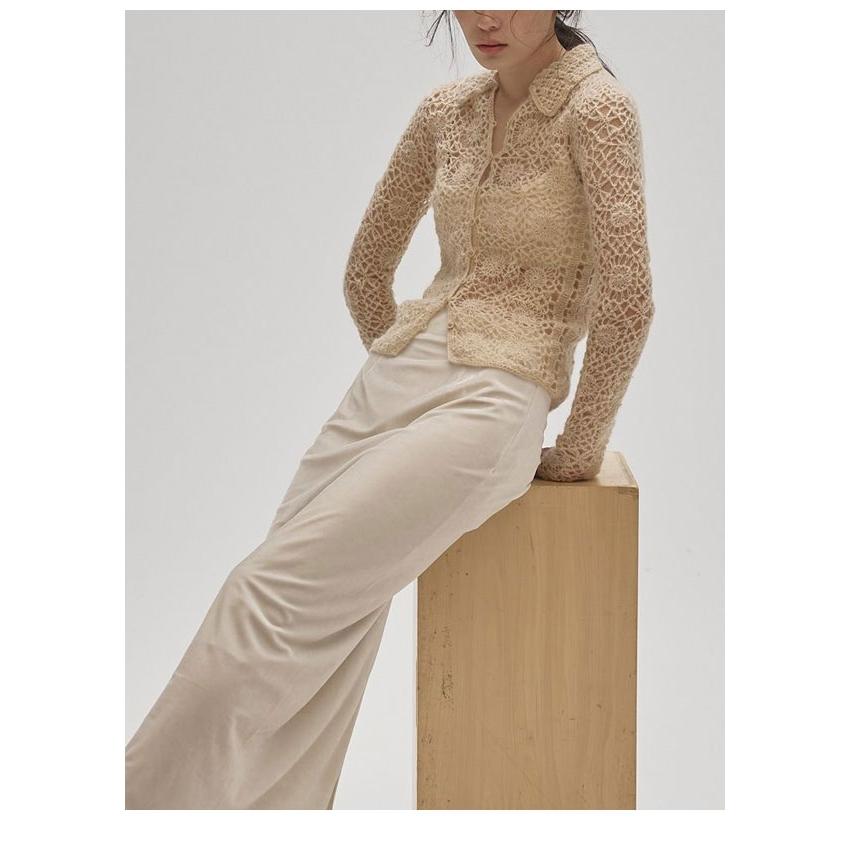 トップス todayful Mohair Crochet Knitshirts TODAYFUL(トゥデイフル) / Life's online store（ライフズ） / Mohair