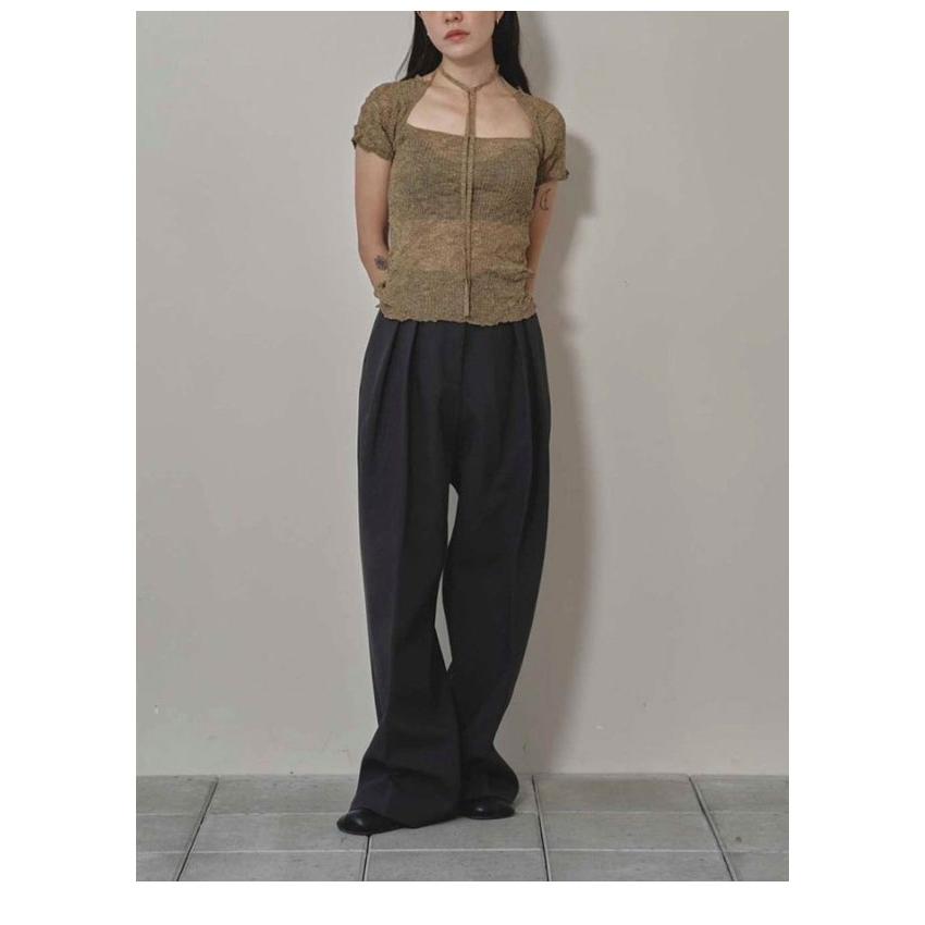 TODAYFUL トゥデイフル 2026springsummer トップス 2way Sheer