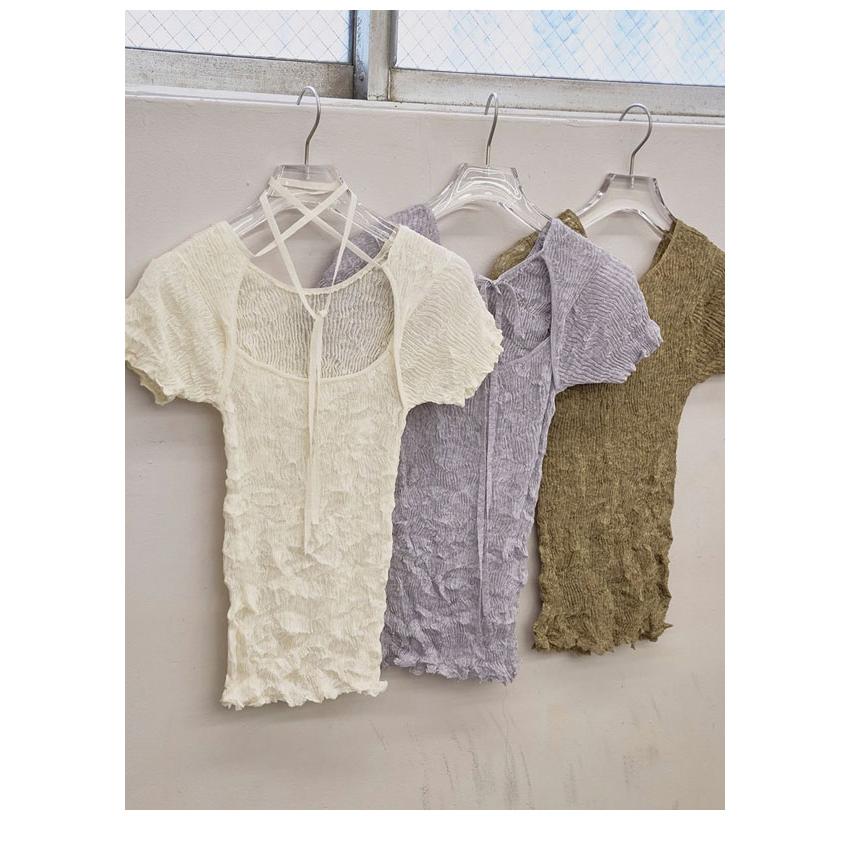TODAYFUL トゥデイフル 2026springsummer トップス 2way Sheer