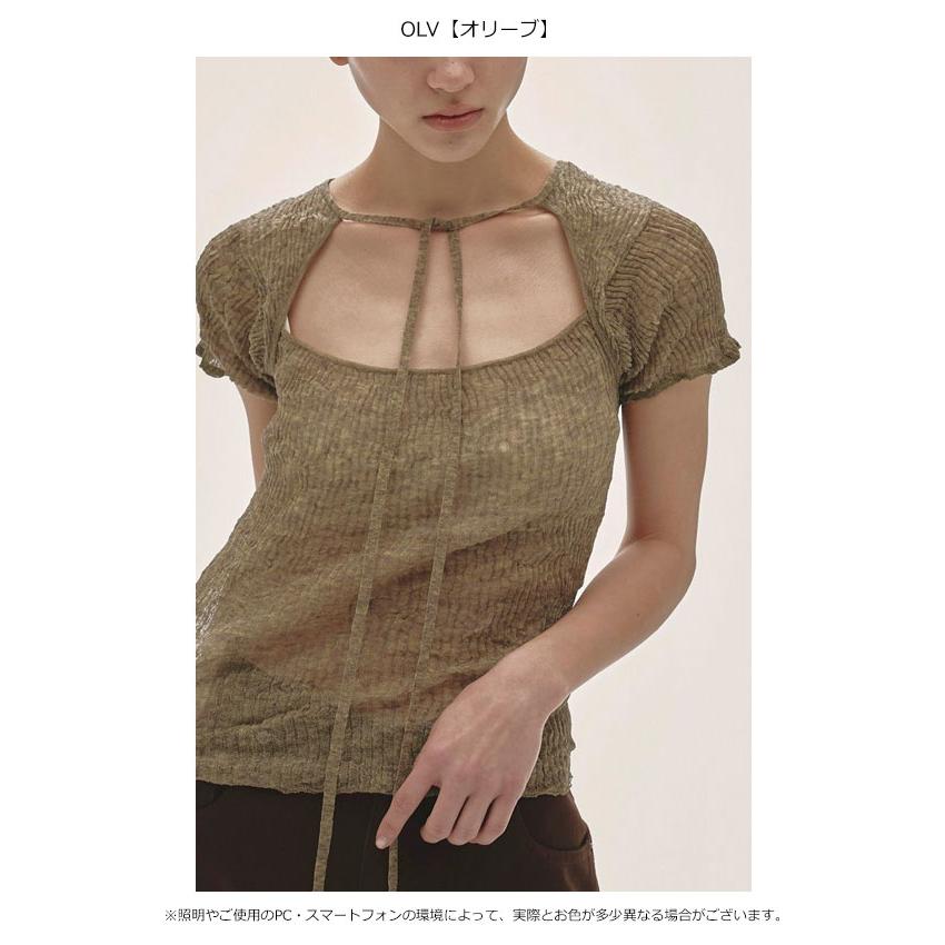 TODAYFUL トゥデイフル 2026springsummer トップス 2way Sheer