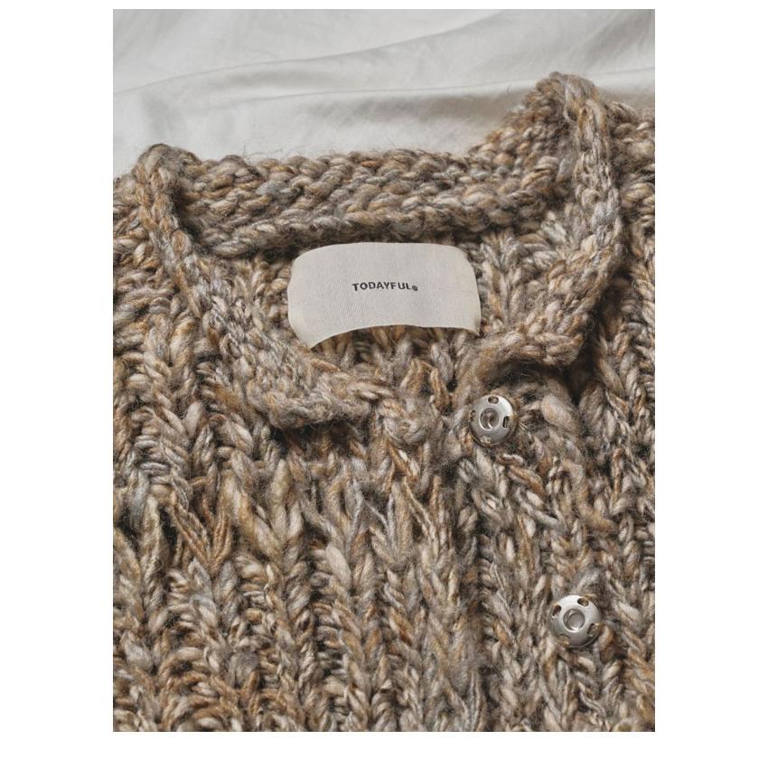 TODAYFUL トゥデイフル 2025winter トップス Mix Handknit Vest