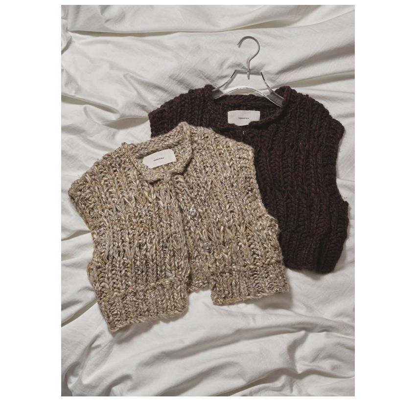 トゥデイフル　ベスト　アイボリー TODAYFUL TODAYFULSALE 20%OFF トゥデイフル 2025winter トップス Mix