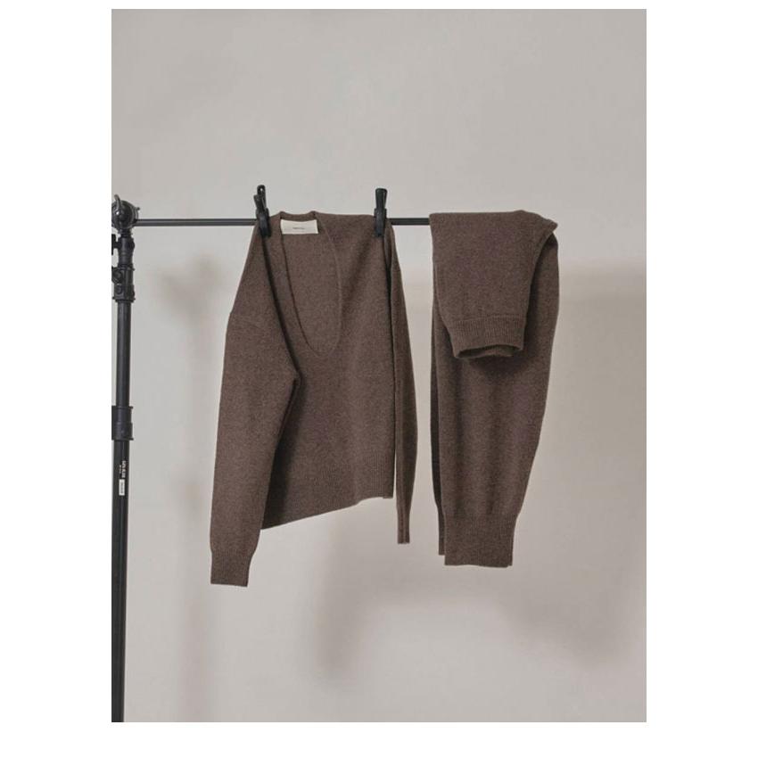 TODAYFUL トゥデイフル 2025winter トップス Uneck Cashmere Knit U