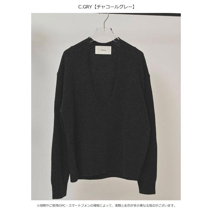 TODAYFUL トゥデイフル 2025winter トップス Uneck Cashmere Knit U