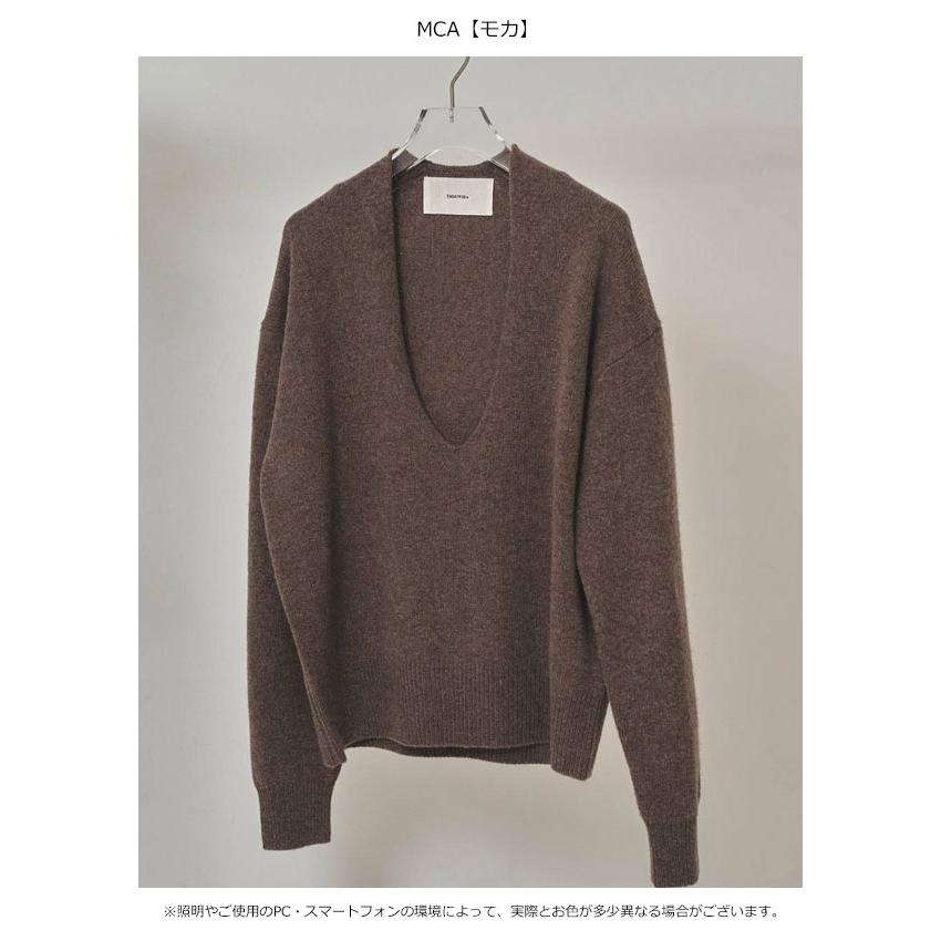 TODAYFUL トゥデイフル 2025winter トップス Uneck Cashmere Knit U