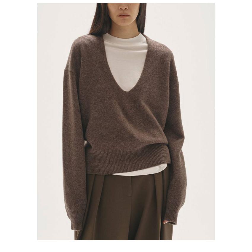 TODAYFUL トゥデイフル 2025winter トップス Uneck Cashmere Knit U